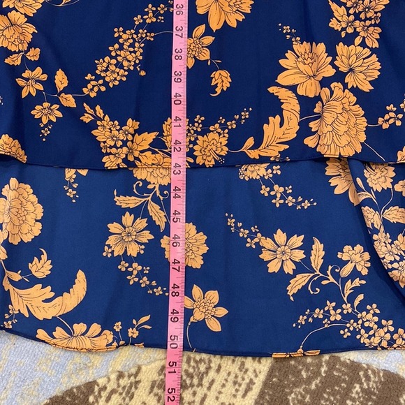 NWT NANETTE Nanette Lepore Smocked 4 Floral-Print Dress - Picture 13 of 16